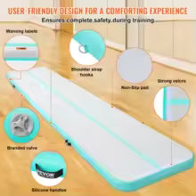 Inflatable Gymnastics Tumbling Mat with Electric Pump